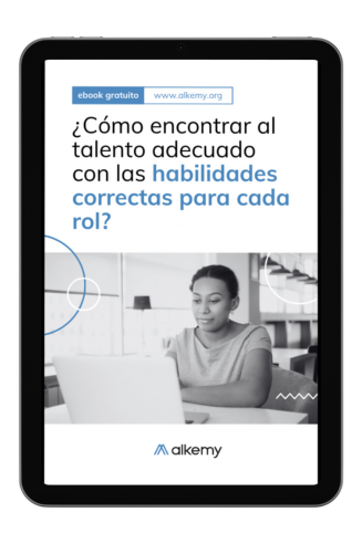 Mockup Ebook ¿Cómo encontrar al talento adecuado con las habilidades correctas para cada rol